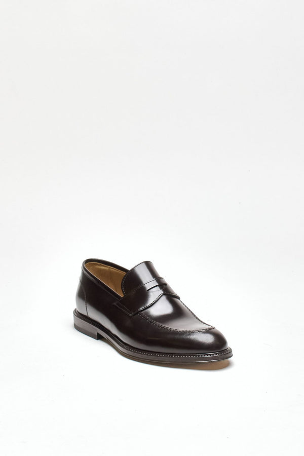 Scarpe oxford 5020-2979 in pelle ebano men Green george