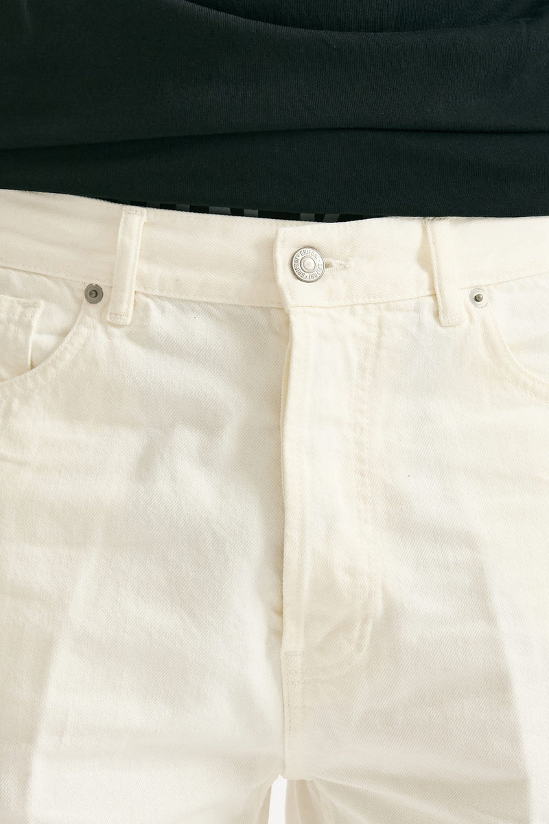 Jeans YVES stone washed bianco men Grifoni - 5