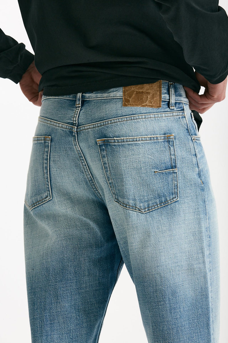 Jeans YVES lavaggio chiaro men Grifoni - 7