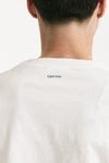 T-shirt in cotone bianco men Grifoni - 5