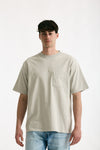 T-shirt in cotone “doppio” beige men Grifoni - 2
