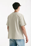 T-shirt in cotone “doppio” beige men Grifoni - 3