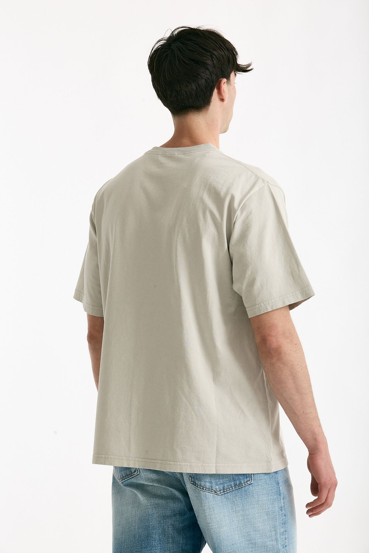 T-shirt in cotone “doppio” beige men Grifoni - 3