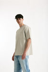 T-shirt in cotone “doppio” beige men Grifoni - 4