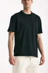 T-shirt girocollo in cotone nero men Grifoni - 3