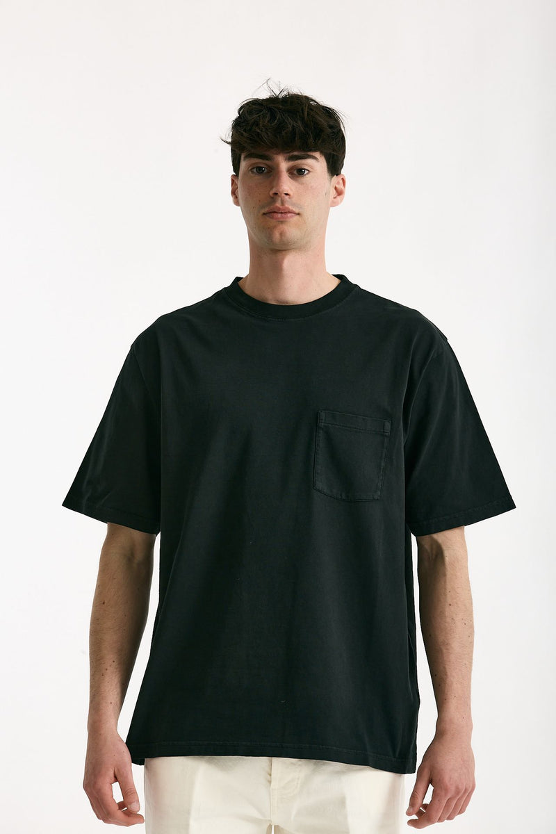 T-shirt in cotone “doppio” nero men Grifoni - 2