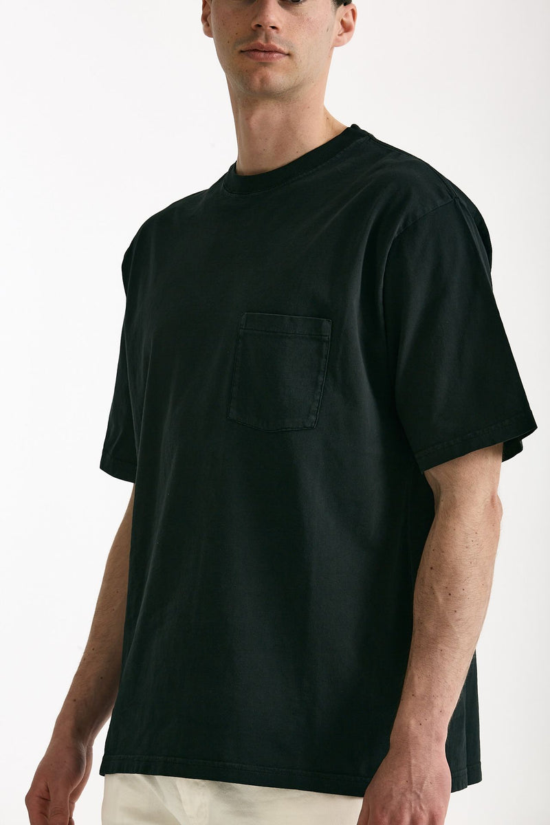 T-shirt in cotone “doppio” nero men Grifoni - 5