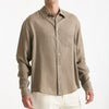 Camicia in cupro cammello men Grifoni - 6