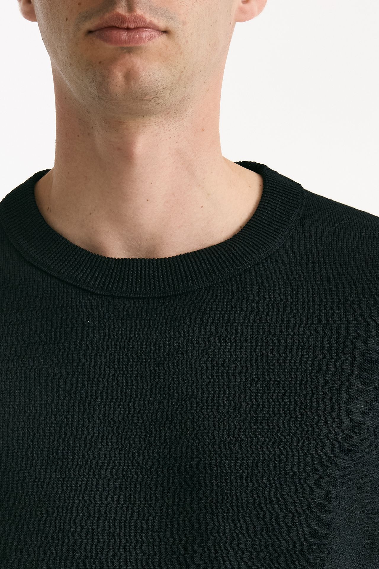 Maglia in lino nero men Grifoni - 5