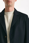 Giacca in lana ferma blu men Grifoni - 5