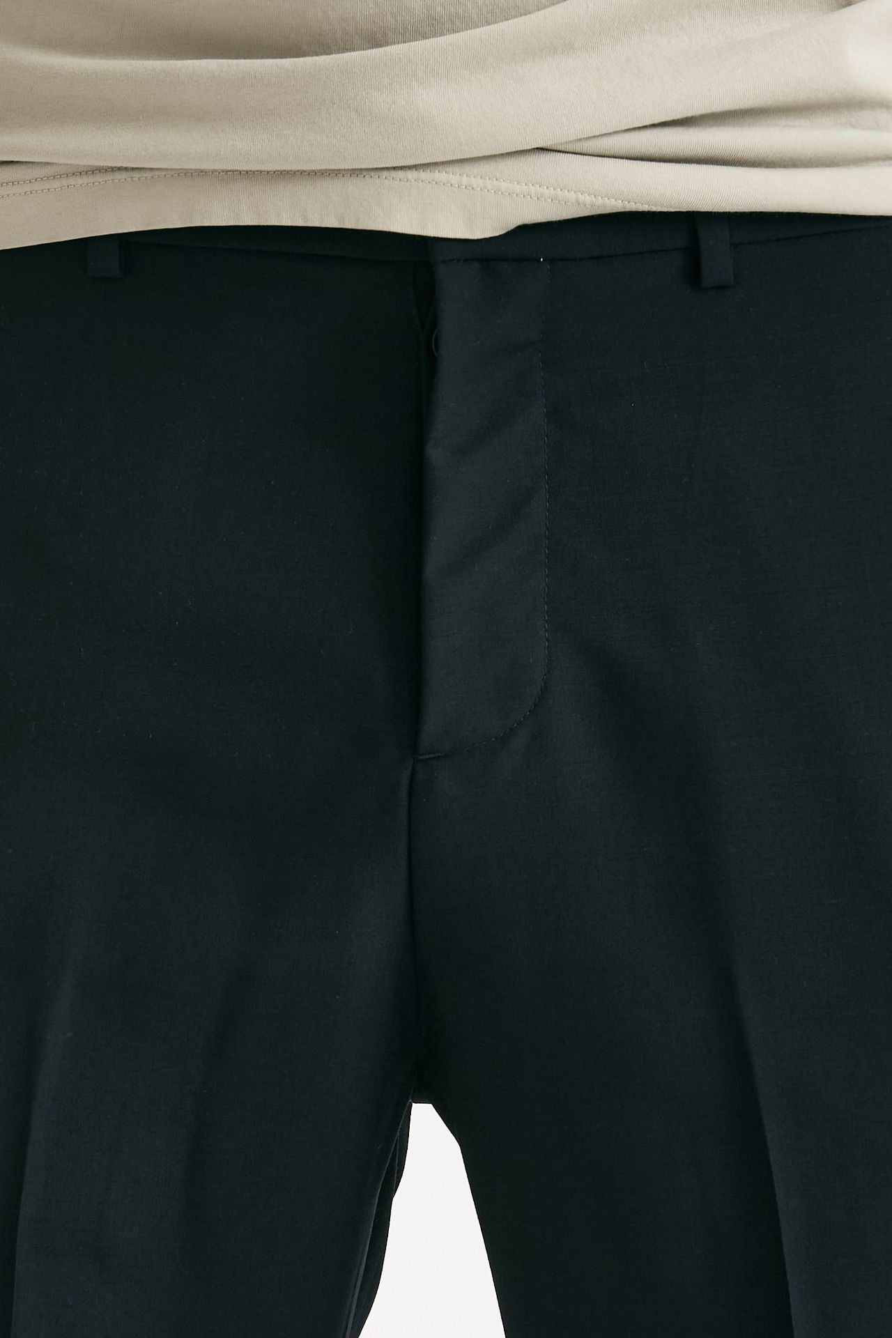 Pantalone in lana ferma blu men Grifoni - 5