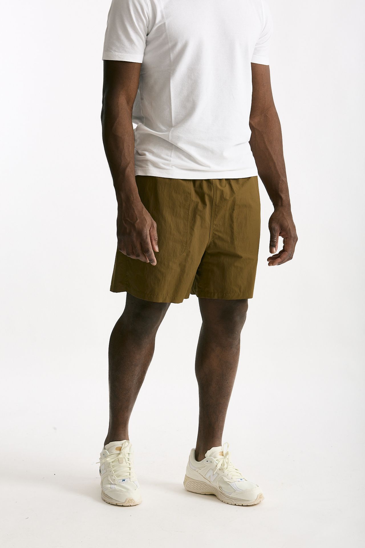 Bermuda in cotone e nylon cammello men Grifoni - 4