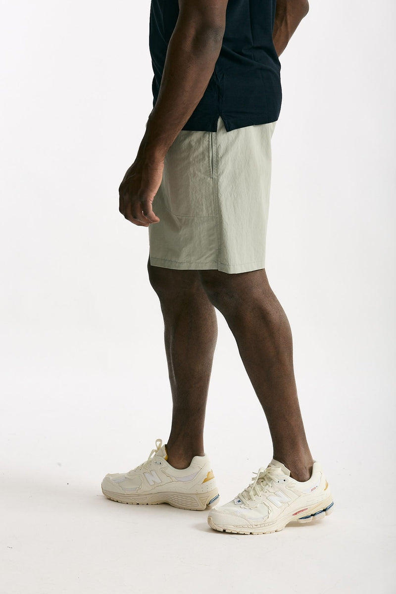 Bermuda in cotone e nylon grigio polvere men Grifoni - 3