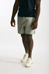 Bermuda in cotone e nylon grigio polvere men Grifoni - 2