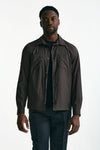 Giubbino camicia in nylon marrone men Herno - 2