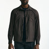 Giubbino camicia in nylon marrone men Herno - 7