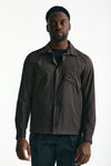 Giubbino camicia in nylon marrone men Herno - 5
