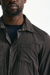 Giubbino camicia in nylon marrone men Herno - 6