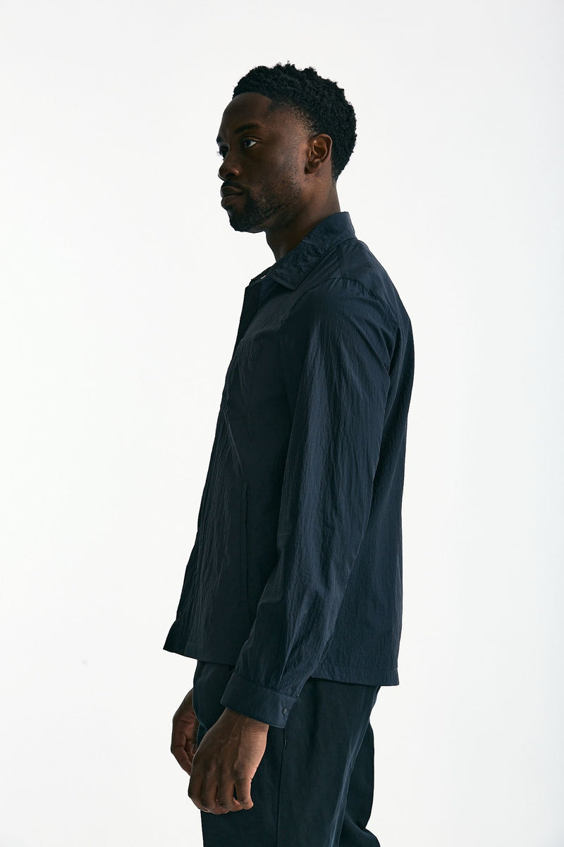 Giubbino camicia in nylon blu men Herno - 2