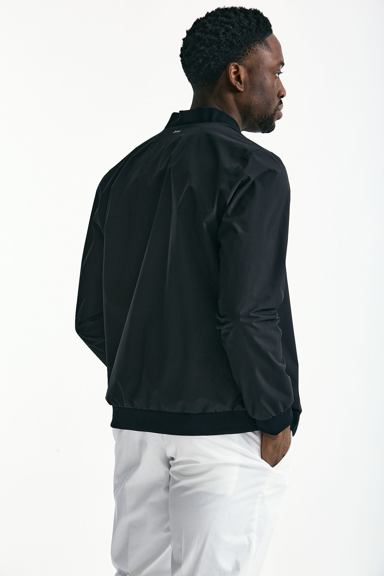 Bomber in nylon tecnico nero men Herno - 3