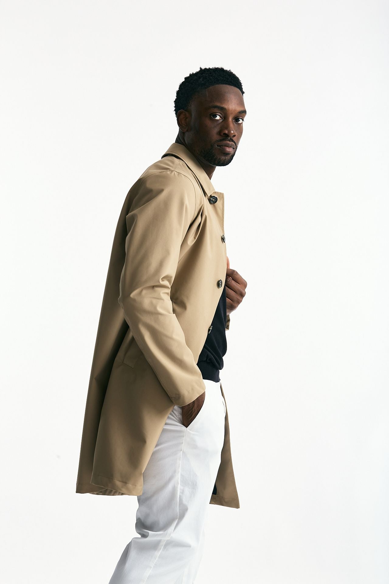 Soprabito in cotone beige men Herno - 1