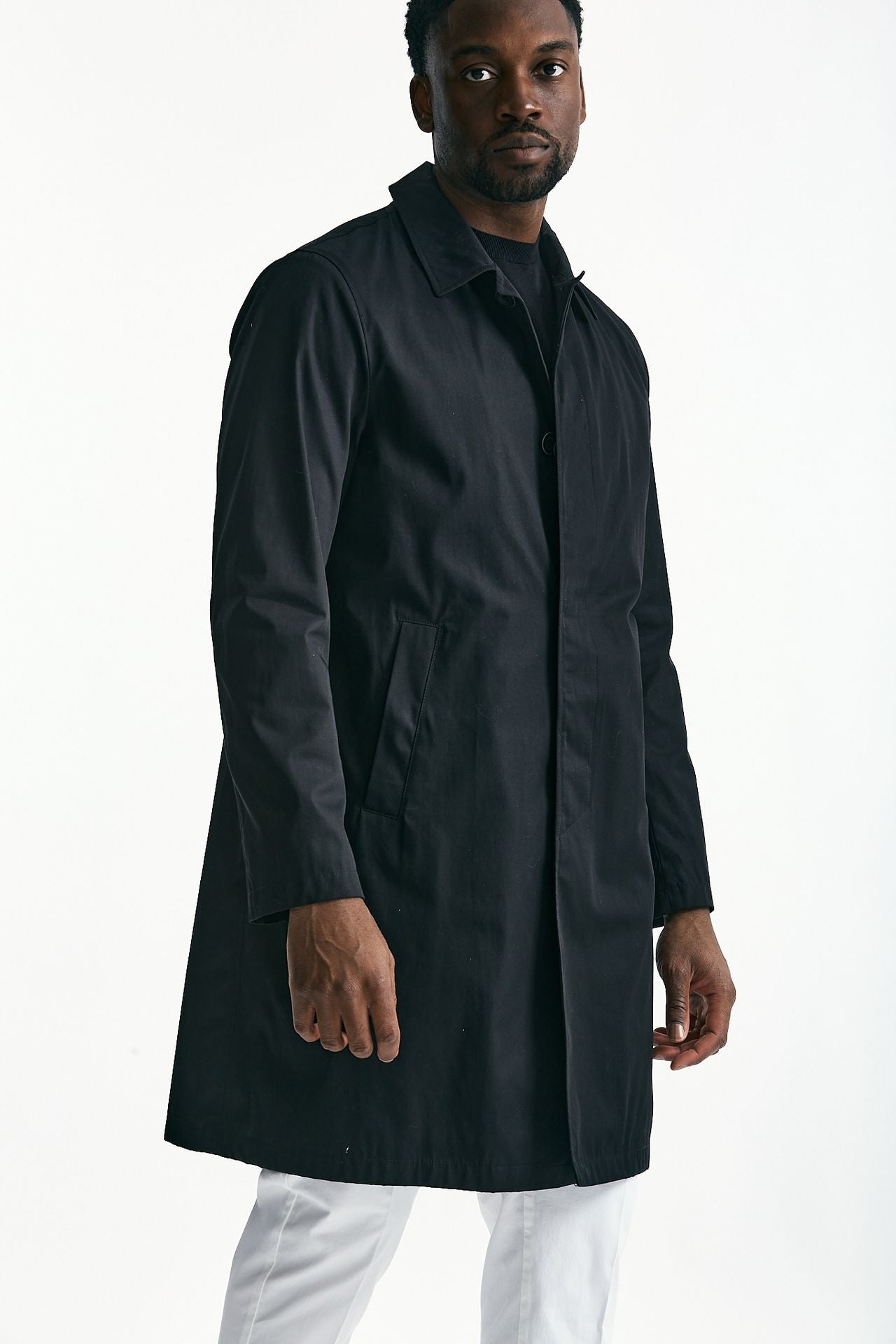 Soprabito in cotone nero men Herno - 5