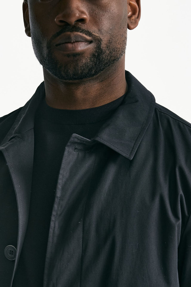 Soprabito in cotone nero men Herno - 7