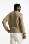 Maglia in cotone bouclè beige men Hosio - 1