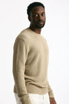 Maglia in cotone bouclè beige men Hosio - 4