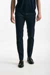 Pantalone in cotone stretch blu men Incotex - 1