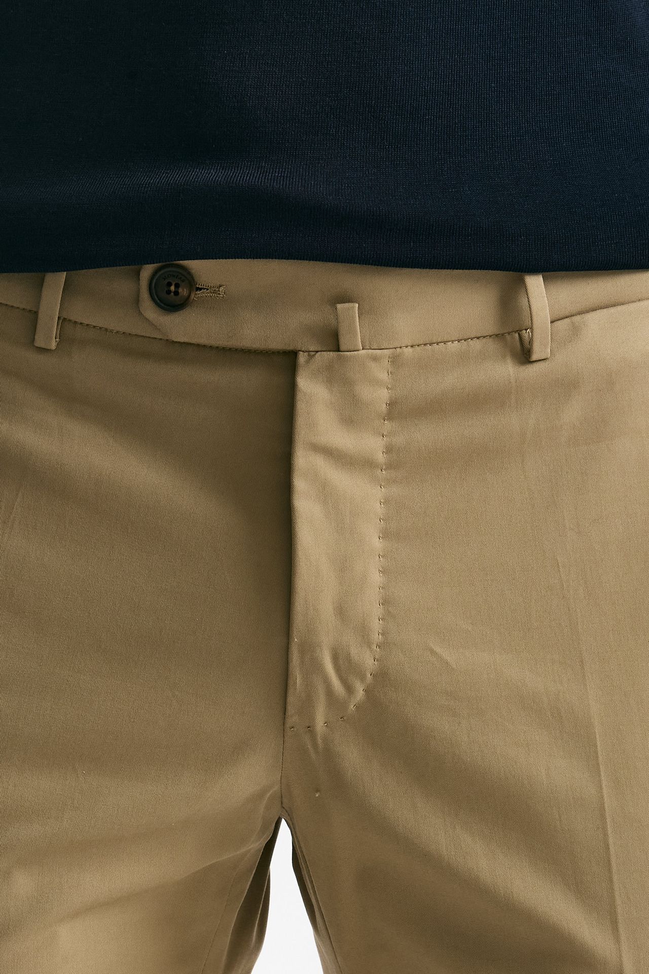 Pantalone in cotone stretch beige men Incotex - 5