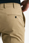 Pantalone in cotone stretch beige men Incotex - 7
