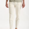 Pantalone cotone e lino bianco men Incotex - 8
