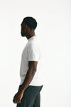 T-shirt in seta e cotone bianco men Kangra - 2