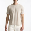 T shirt in cotone beige chiaro men Kangra - 6