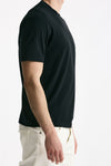 T shirt in cotone nero men Kangra - 3