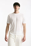 T shirt in cotone bianco men Kangra - 1