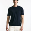 T shirt in cotone blu men Kangra - 6