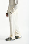 Pantalone in viscosa e lino panna men Laneus - 3
