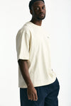 T-shirt con stampa in cotone panna men Laneus - 5