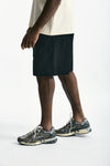 Bermuda in cotone stretch nero men Laneus - 2