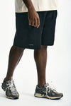 Bermuda in cotone stretch nero men Laneus - 4