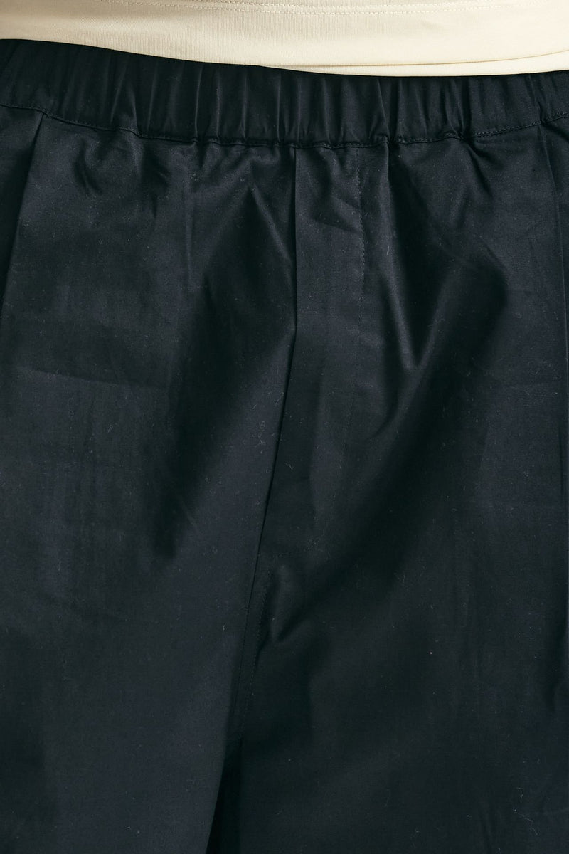 Bermuda in cotone stretch nero men Laneus - 5