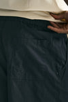 Bermuda in cotone stretch nero men Laneus - 7