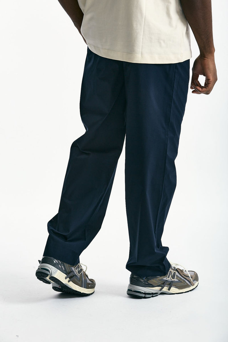 Pantalone in cotone stretch blu men Laneus - 4