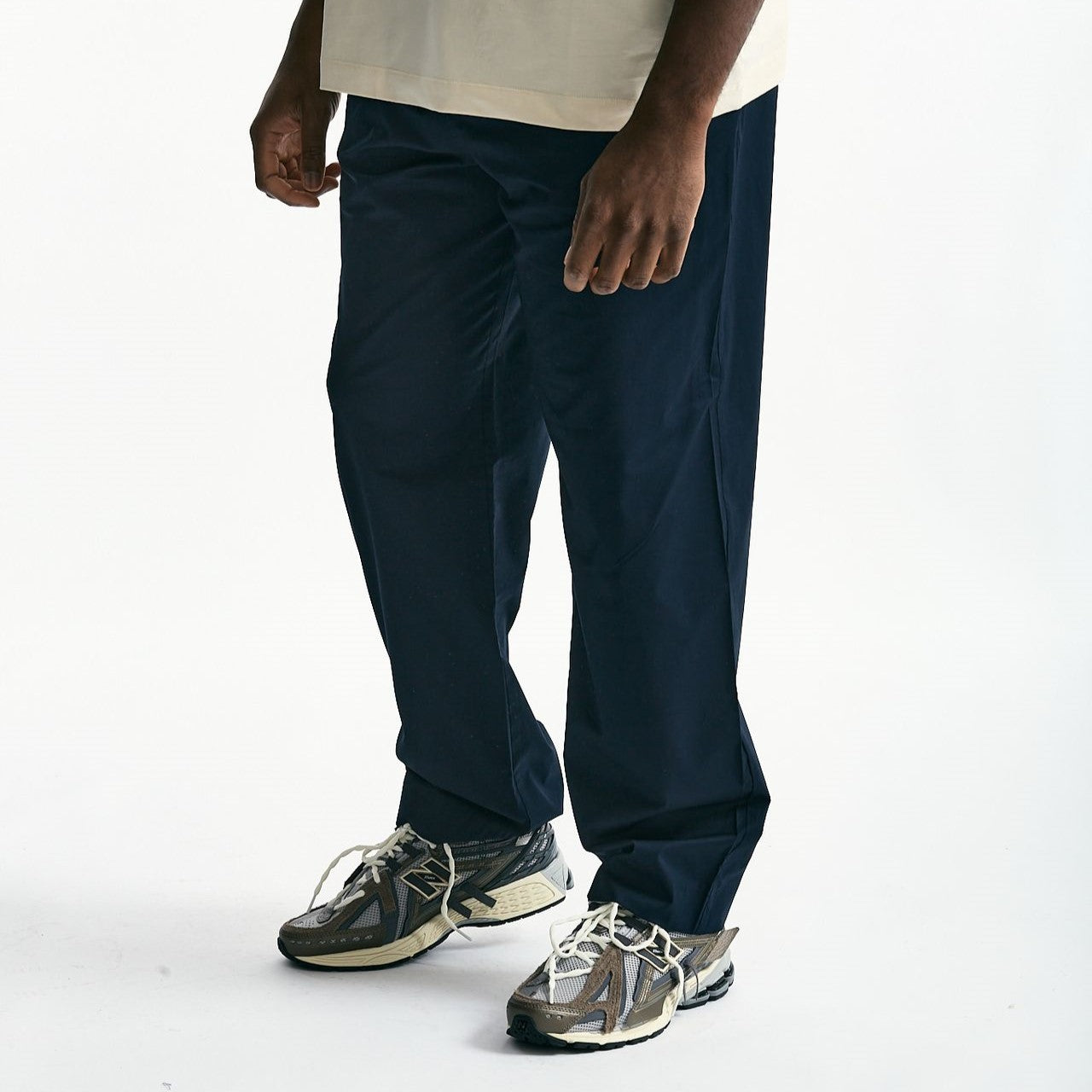 Pantalone in cotone stretch blu men Laneus - 8
