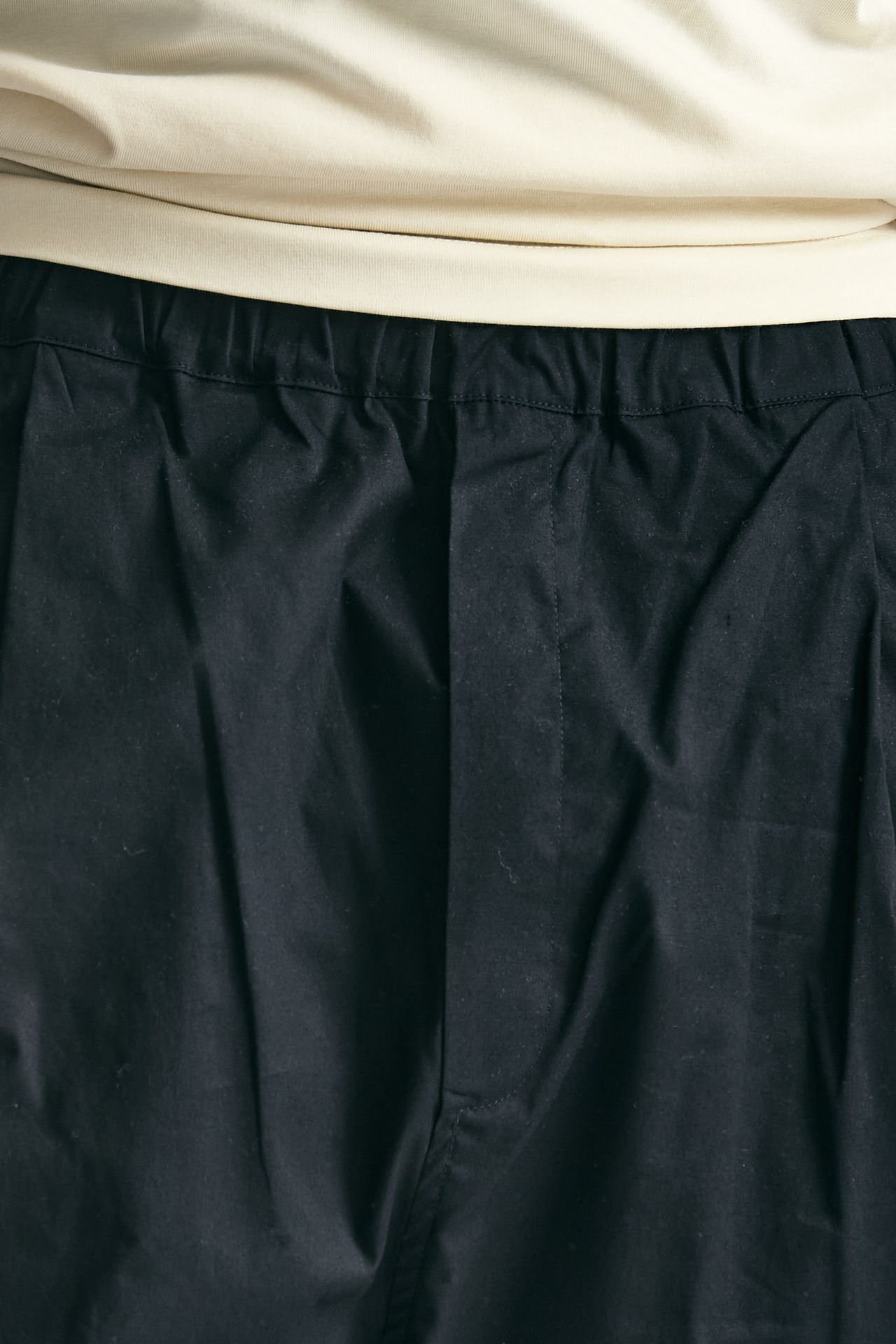 Pantalone in cotone stretch nero men Laneus - 5