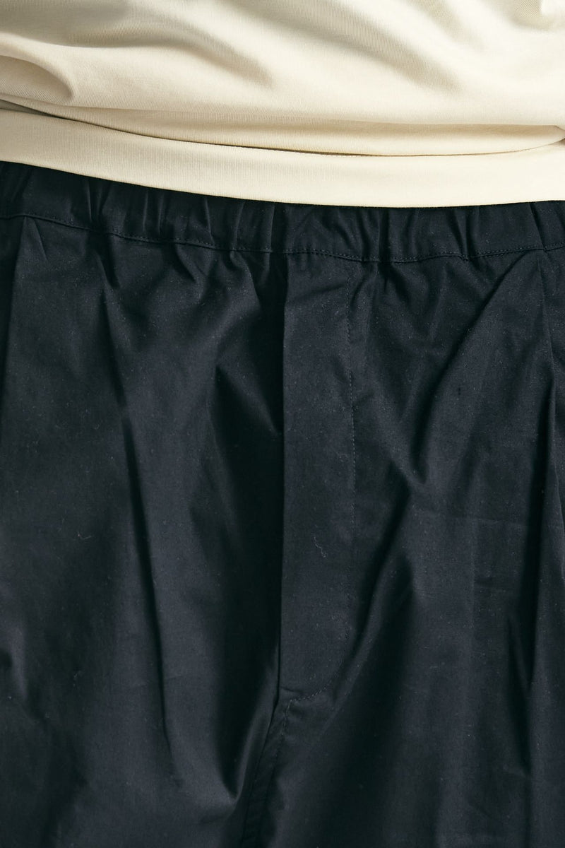 Pantalone in cotone stretch nero men Laneus - 5