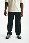 Pantalone in cotone stretch nero men Laneus - 1