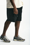Bermuda in cotone nero men Laneus - 1